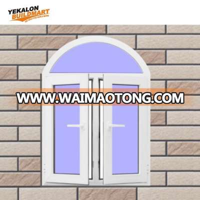 Yekalon High Quality UPVC window Casement pvc sliding glass window